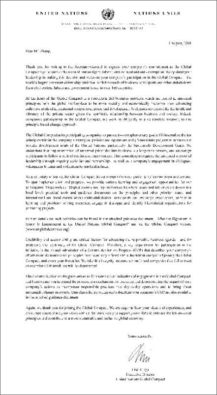 胜游网页版登录入口-胜游（中国）
加入联合国全球契约组织 助推新旧动能转换可持续发展