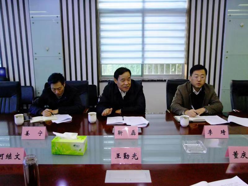 济南市民营经济发展局局长靳磊到胜游网页版登录入口-胜游（中国）
集团调研