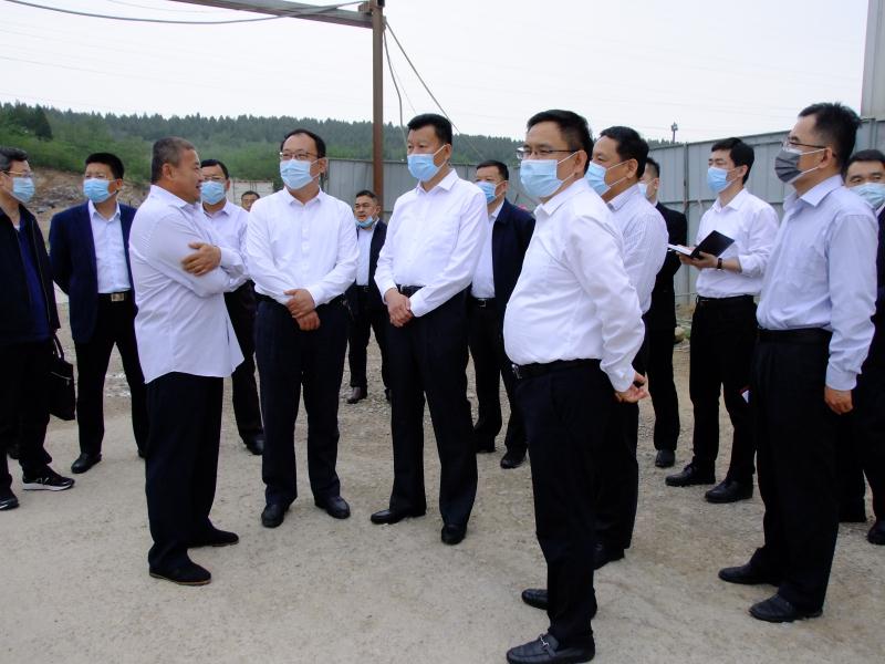 抓住项目不放松---王勤光到胜游网页版登录入口-胜游（中国）
集团调研重点项目情况
