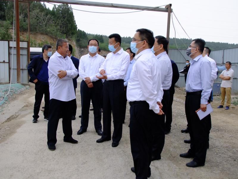 抓住项目不放松---王勤光到胜游网页版登录入口-胜游（中国）
集团调研重点项目情况