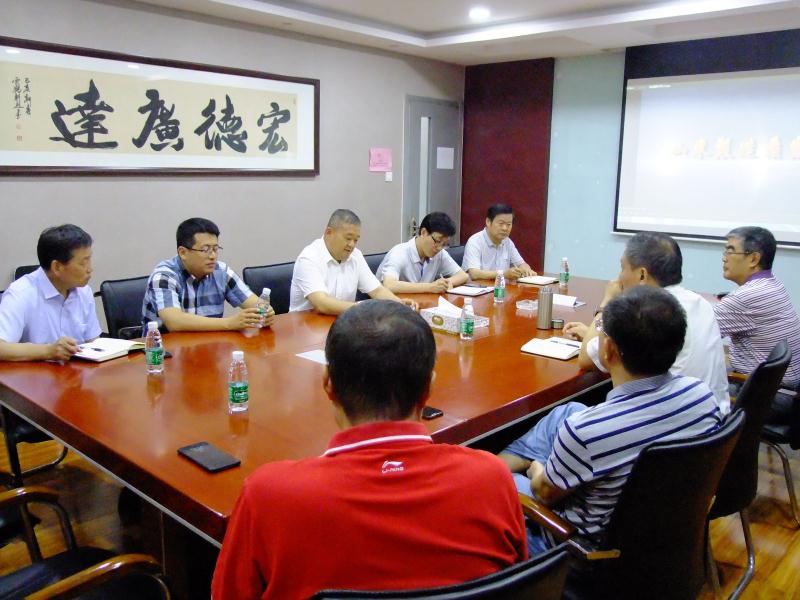 区政协主席张昭森到胜游网页版登录入口-胜游（中国）
集团调研